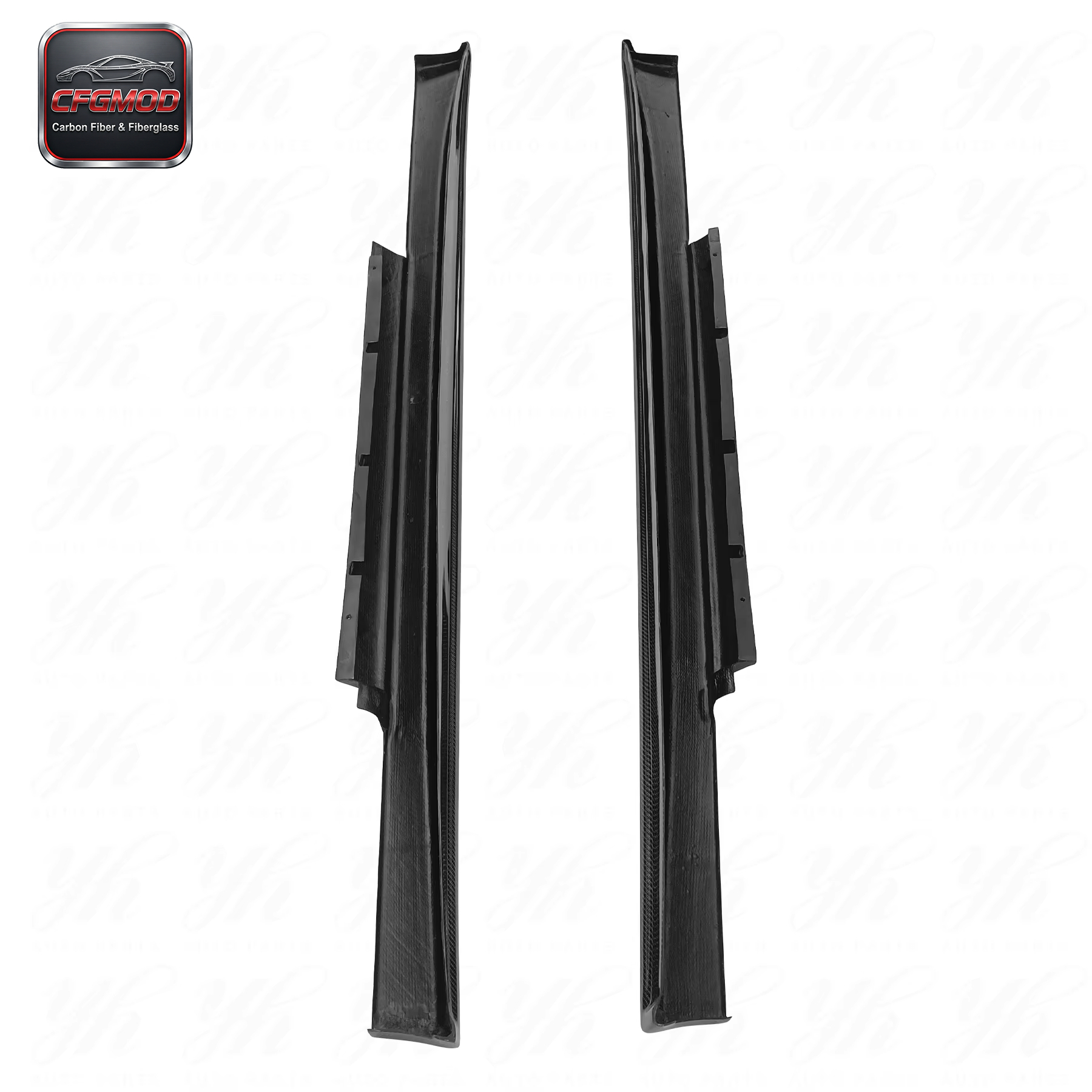 For R35 GTR Zele-performance Carbon Fiber Side Skirt — 4