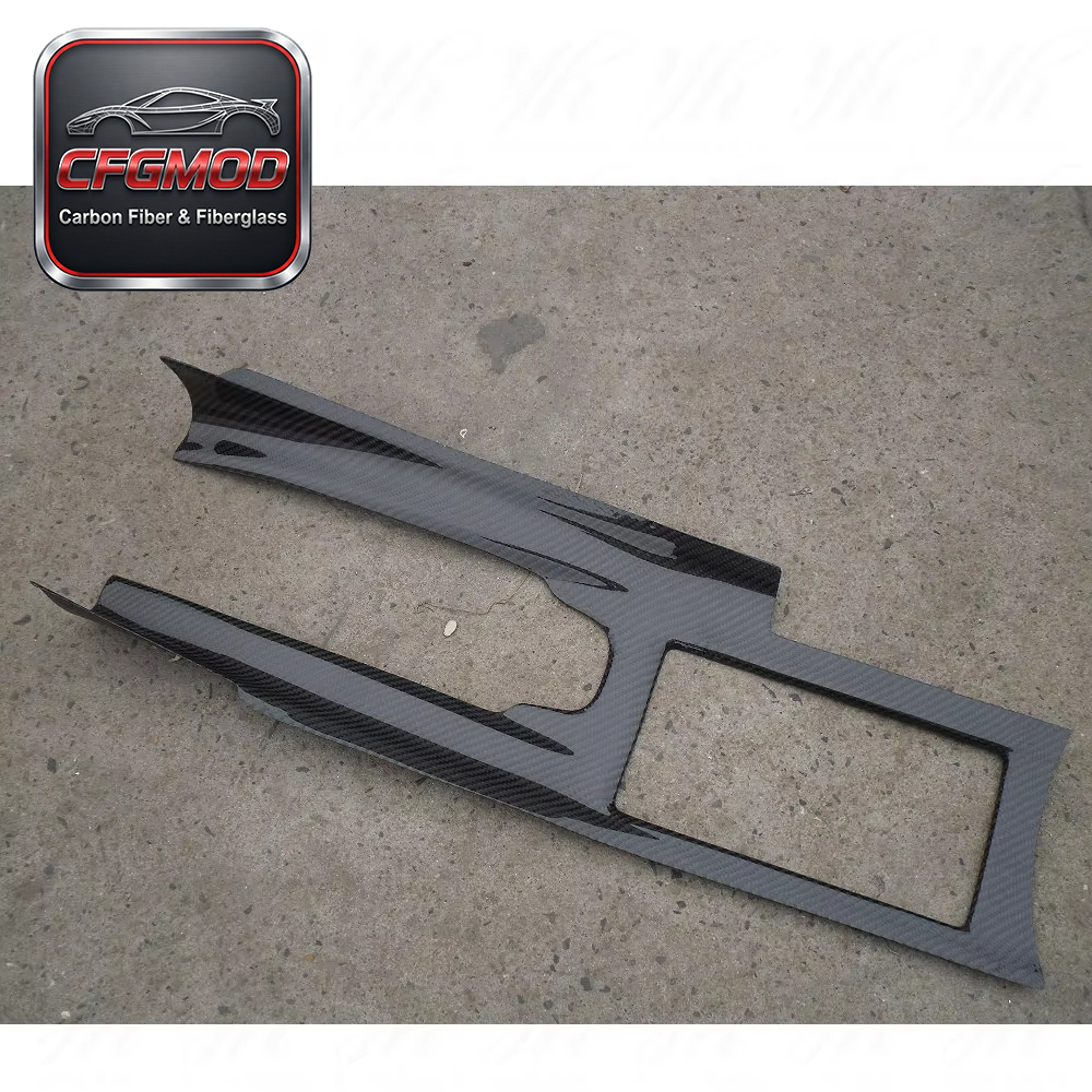 For R35 GTR VR38 LHD or RHD Centre Gear Console Surround Trim — 5