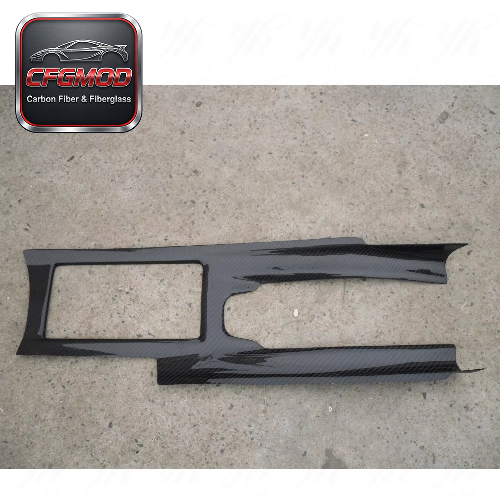For R35 GTR VR38 LHD or RHD Centre Gear Console Surround Trim — 9