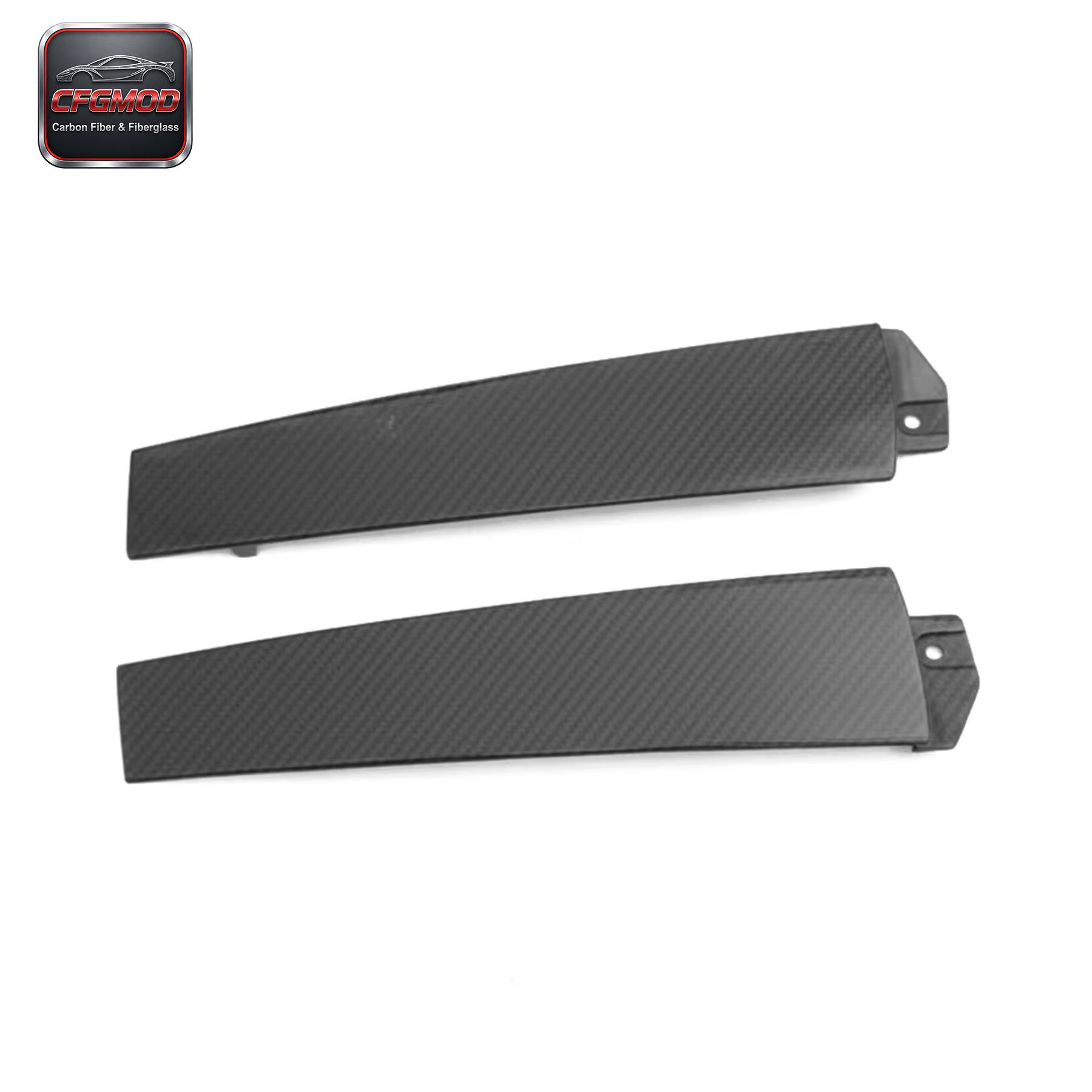 S13 High Quality Black Carbon Fiber B-Pillar Cover with Made in Guangdong — 6