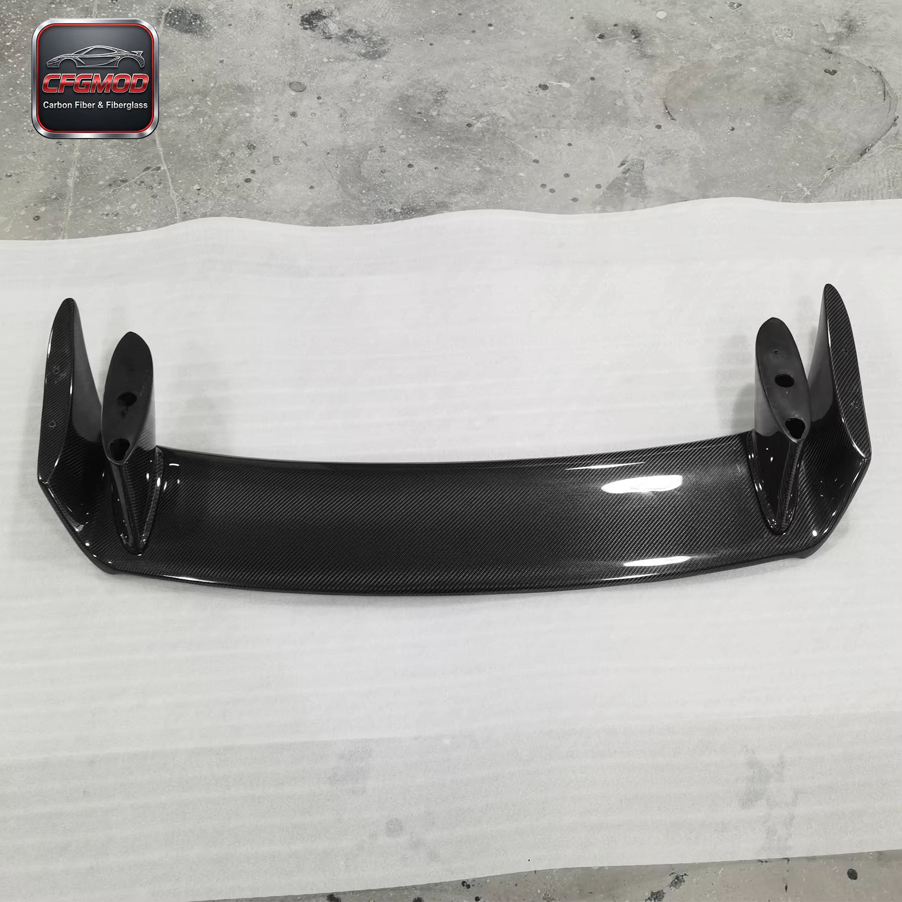 Single Deck FRP Carbon Fiber Rear Spoiler for S13 240SX 200SX Kouki Carbon Fiber — 5