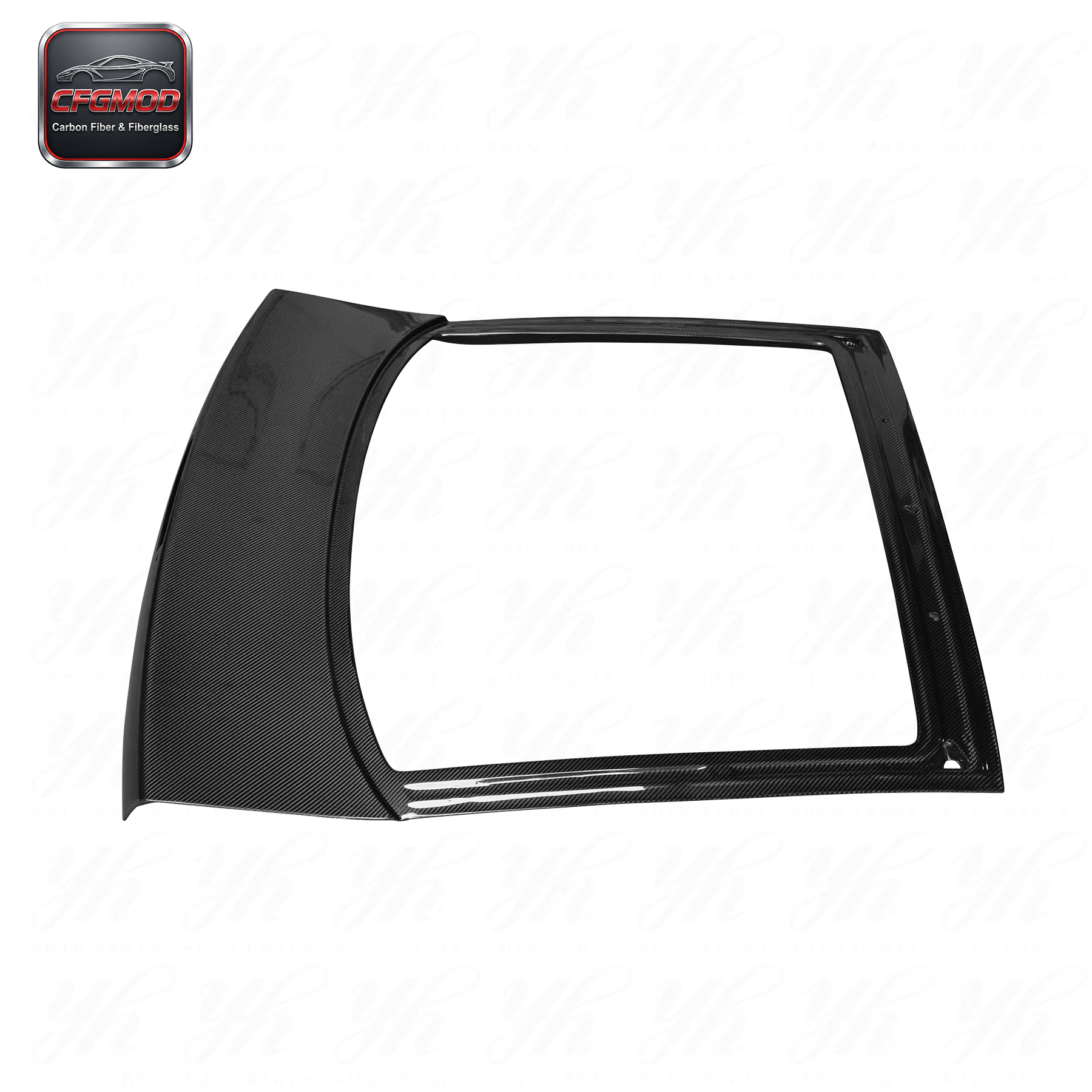 High Quality Safety 180SX Rear Trunk Bootlid Tailgate Carbon Fiber Black Easy Installation — 3