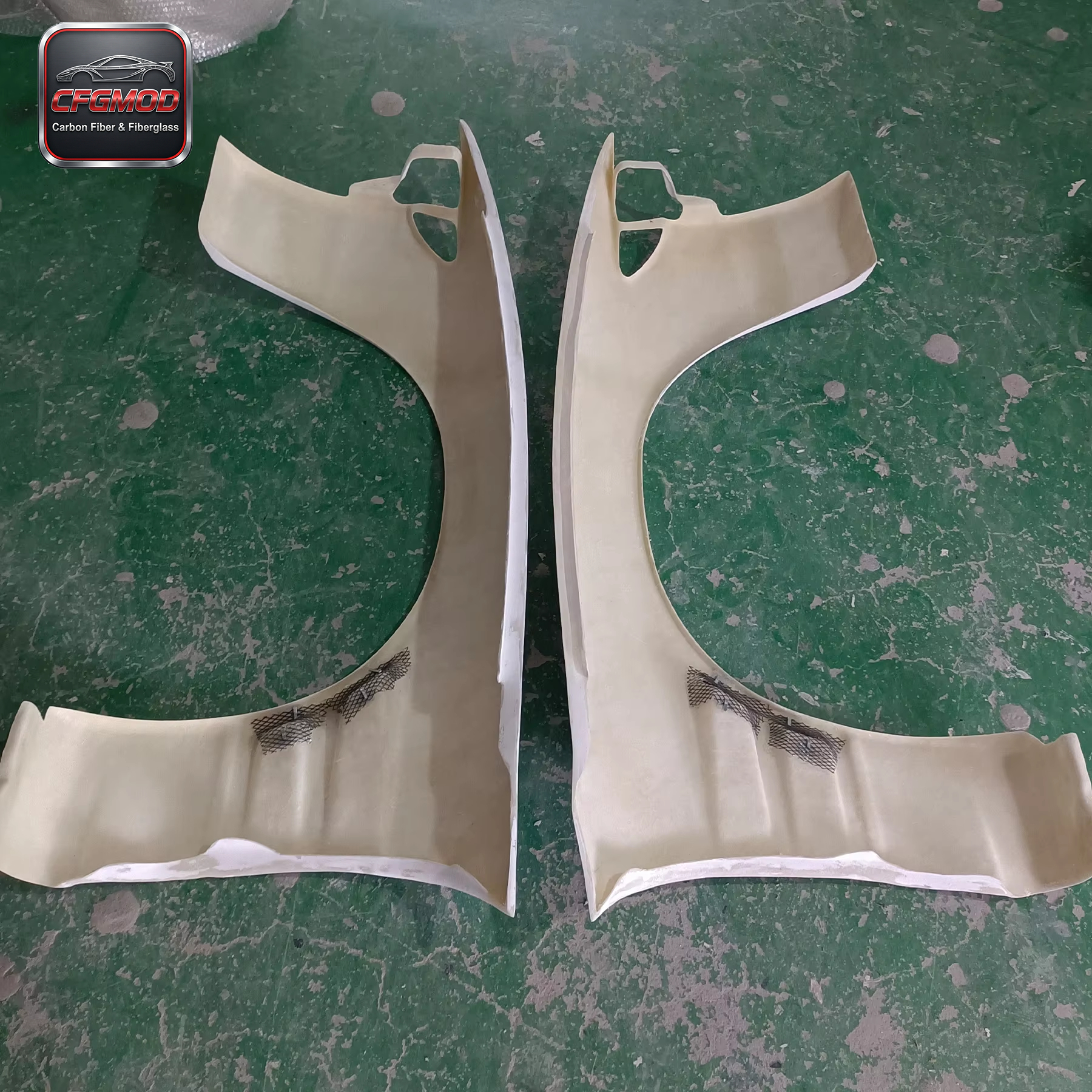 Factory Direct Sales Glass Fiber Front Fender for S13 PS13 BN-Sports Style +25mm Wider — 6