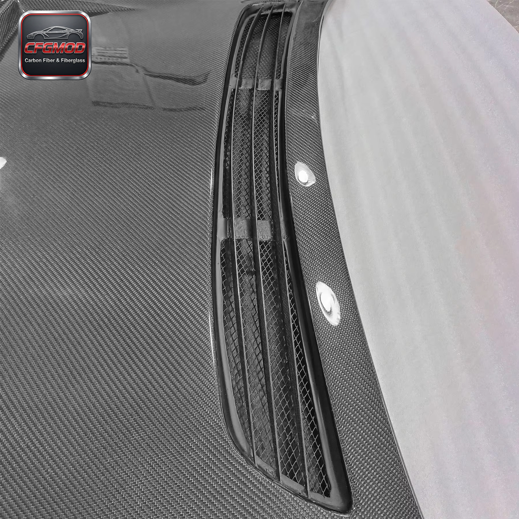 High Quality New S14A Dmax Style Carbon Fiber Bonnet Hood — 4