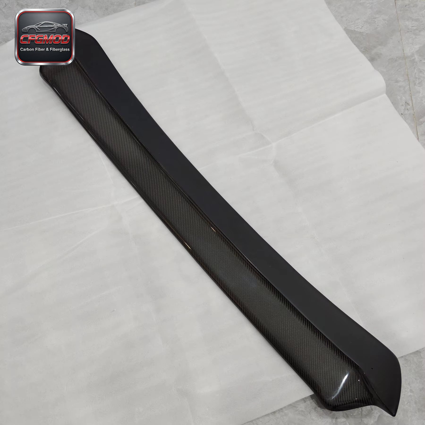 Carbon Fiber Roof Spoiler for S14/S14A Dmax Style CF Rear Wing Spoiler — 6