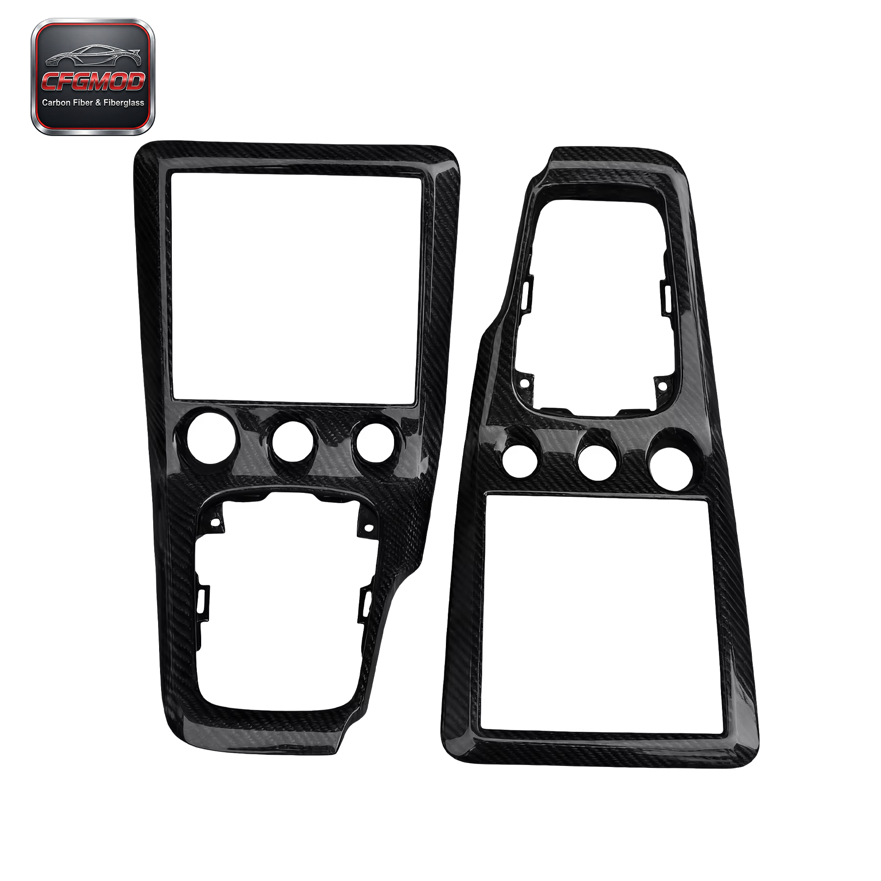 Factory Direct Sales for S15 (RHD) OEM Style Carbon Fiber Gear & Radio Surround Interior — 1