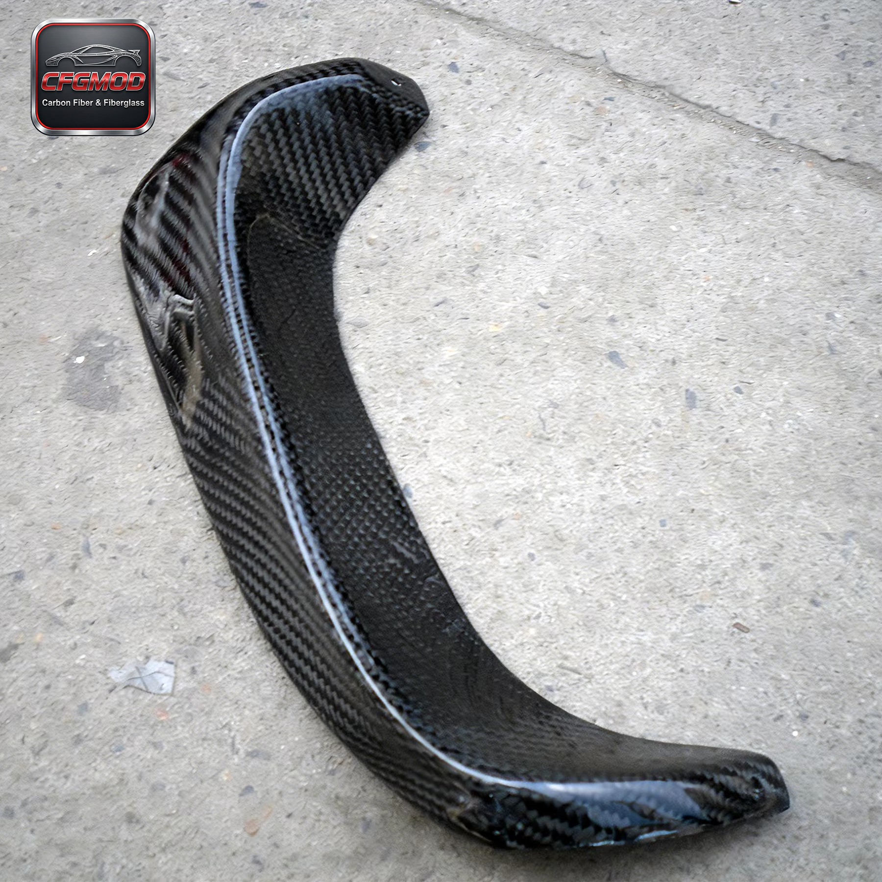 Carbon Fiber Rear Bumper Exhaust Heatshield for CF 1999-2002 S15 OEM — 4