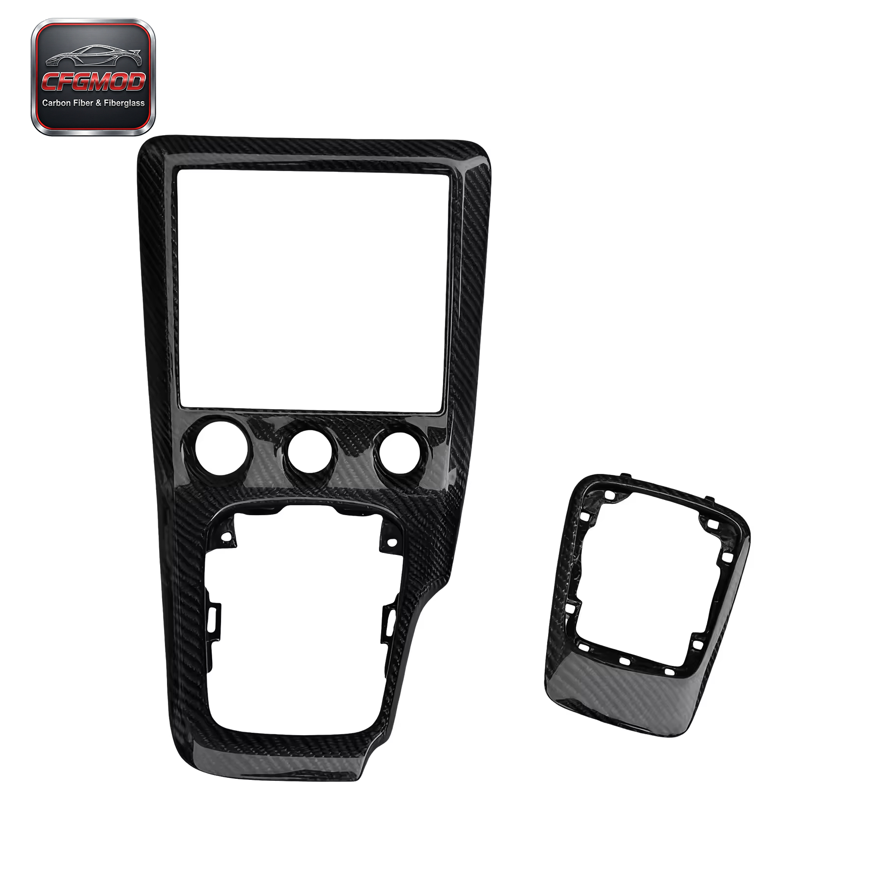 For Carbon Fiber S15 Silvia Radio & Gear Surround Interior Accessory-High Quality 100% Fitment — 1