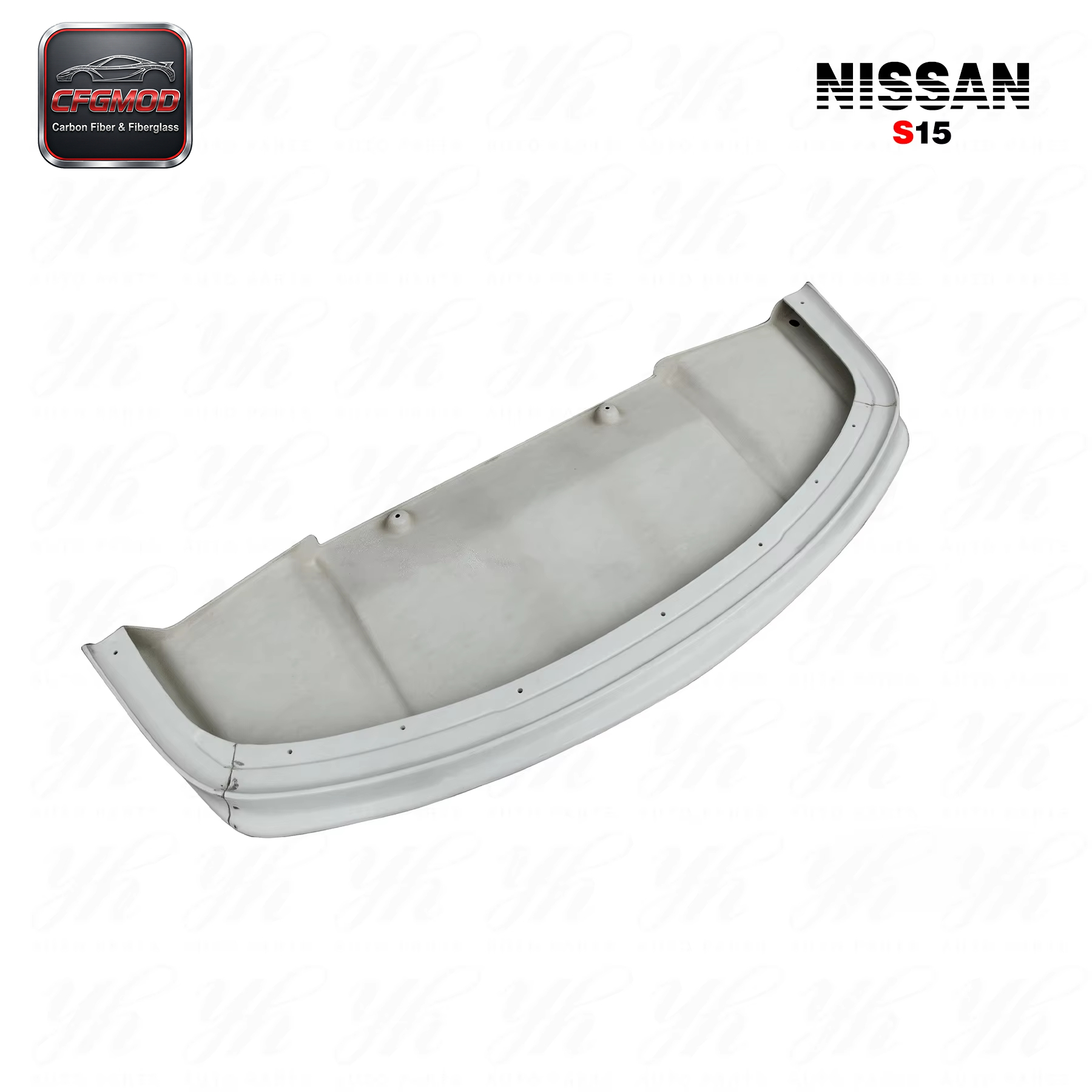 New Carbon Fiber High Quality for 1993-1999 S15 Silvia ABF Style Front Bumper Lip Splitter with Excellent Fitment — 4