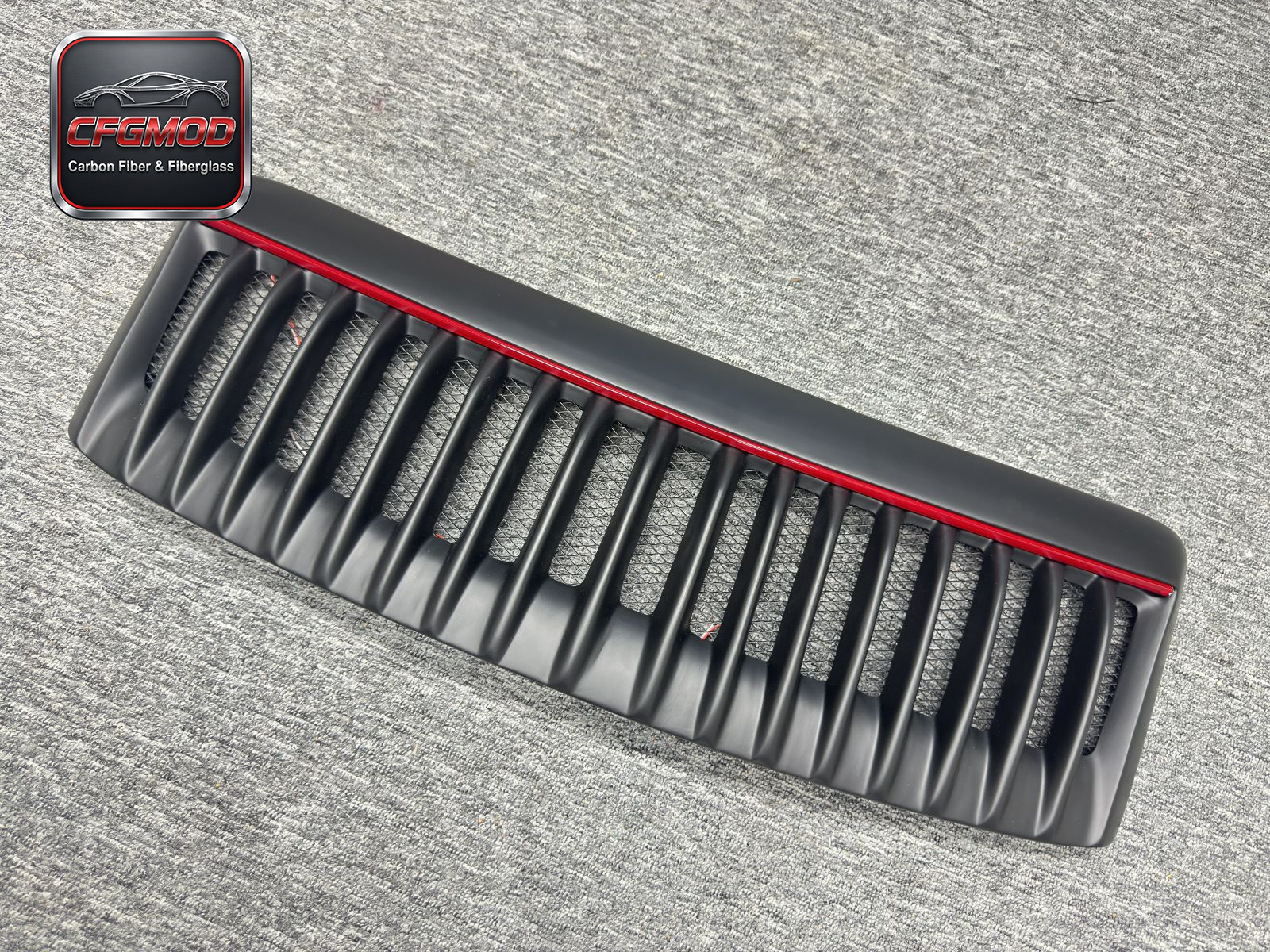 991.2 Style Carbon Fiber Engine Rear Lid Grille with LED Light for Porsche 911 991.1 Upgrade Rear Decklid Tuning Parts — 5