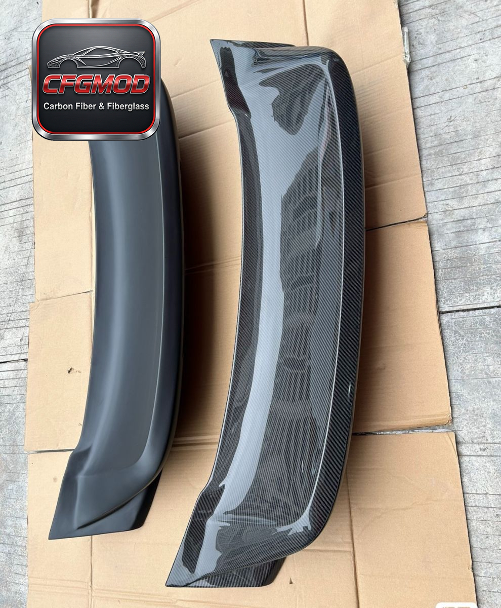 Retro Style Carbon Fiber Ducktail Spoiler for Porsche 911 991.1 Rear Trunk Wing Decklid Tuning Parts — 10