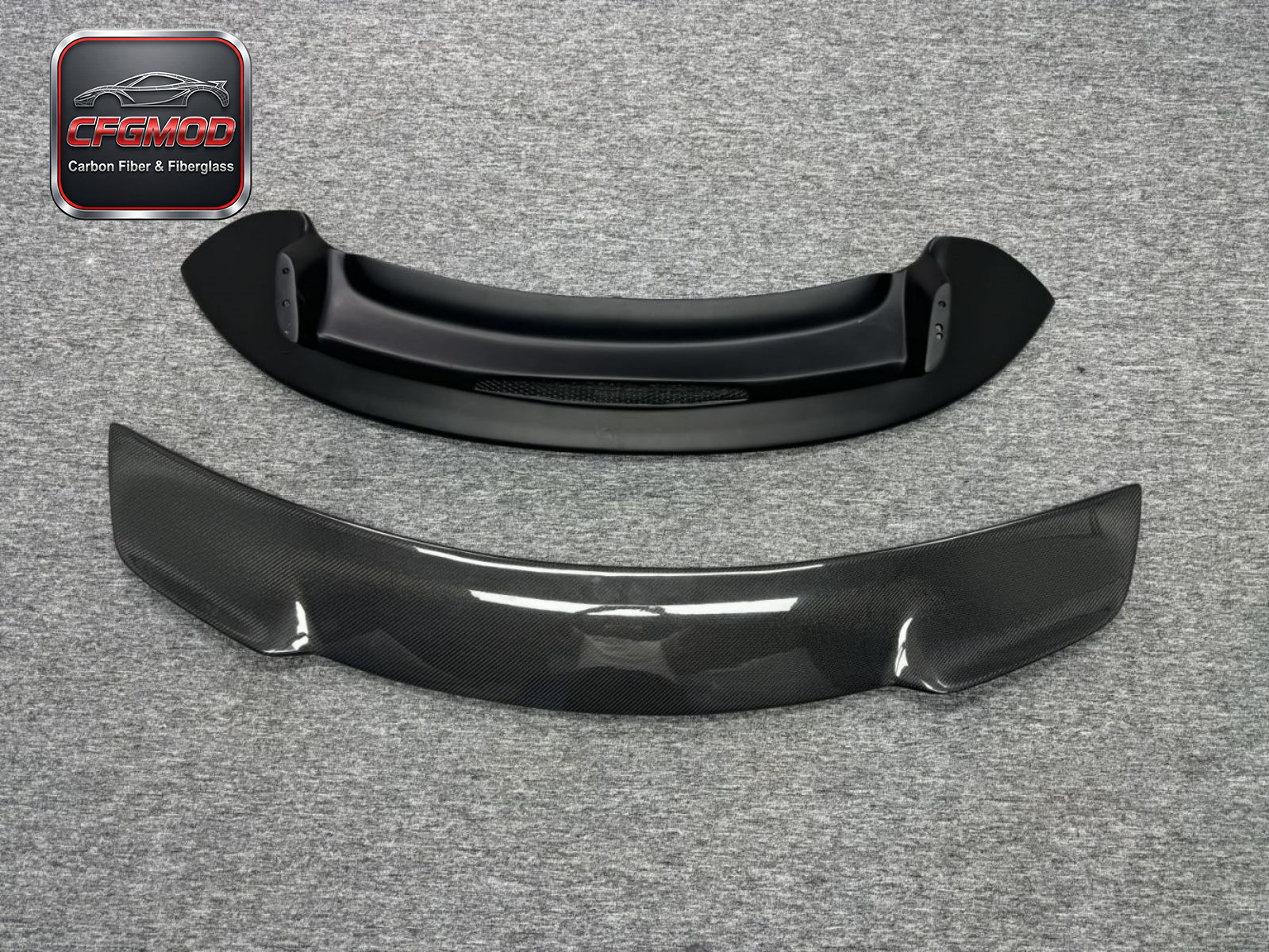 SD Style Carbon Fiber and Primer Rear Wing Spoiler for Porsche 911 992 Carrera Trunk Decklid Tuning Parts — 7