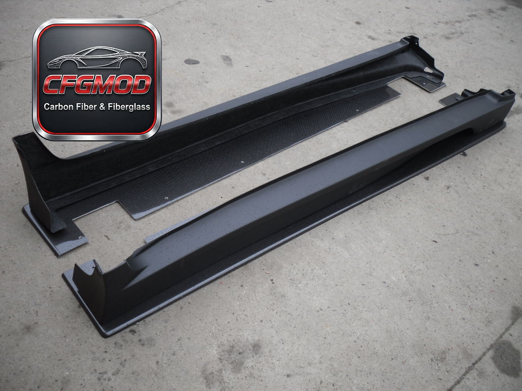 FOR IMPREZA 10 STYLE SIDE SKIRT Carbon Fiber or FRP Anti-Collision Strip 2020- Subaru — 2