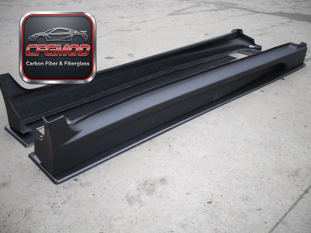 FOR IMPREZA 10 STYLE SIDE SKIRT Carbon Fiber or FRP Anti-Collision Strip 2020- Subaru — 3