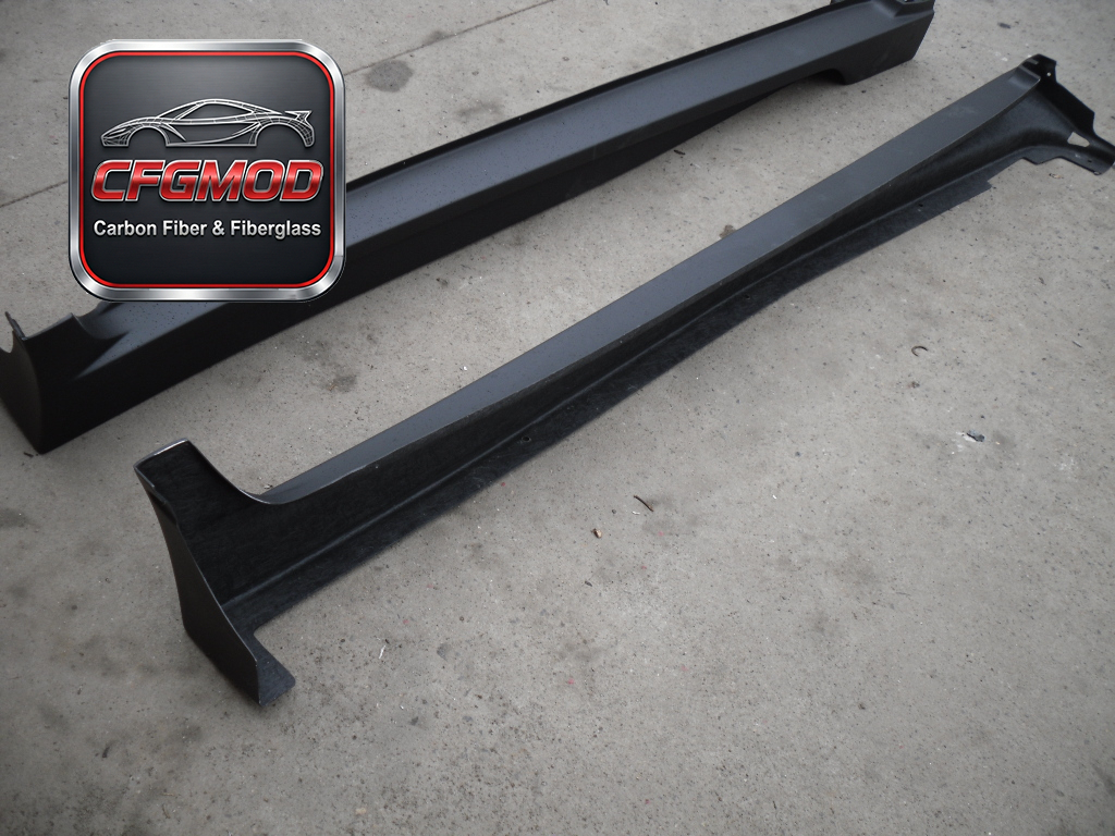 FOR IMPREZA 10 STYLE SIDE SKIRT Carbon Fiber or FRP Anti-Collision Strip 2020- Subaru — 4