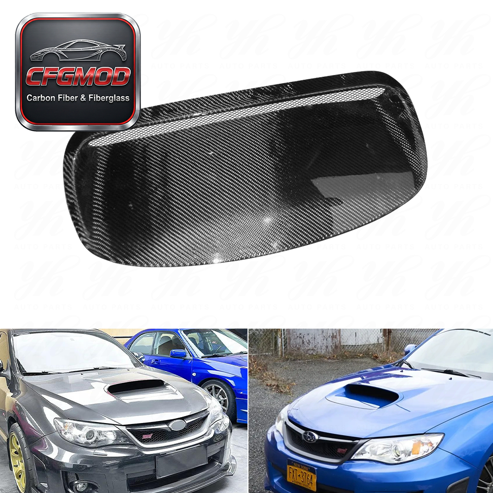 Car Modification OEM Hood Scoop High-quality Carbon Fiber 2008-2014 Impreza GRB GVB WRX/STI — 2
