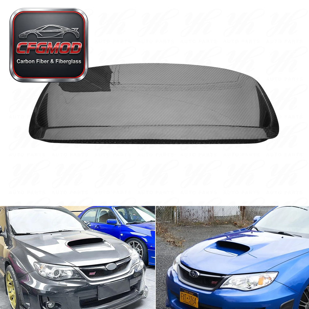 Car Modification OEM Hood Scoop High-quality Carbon Fiber 2008-2014 Impreza GRB GVB WRX/STI — 4