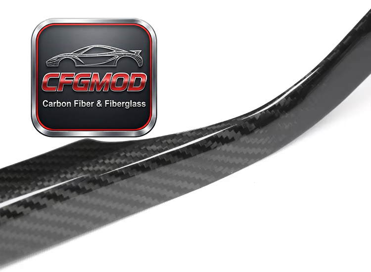Matte Dry Carbon Fiber Center Console Storage Box Cover Trim for Tesla Model S X Plaid — 9