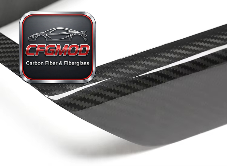 Matte Dry Carbon Fiber Center Console Storage Box Cover Trim for Tesla Model S X Plaid — 10