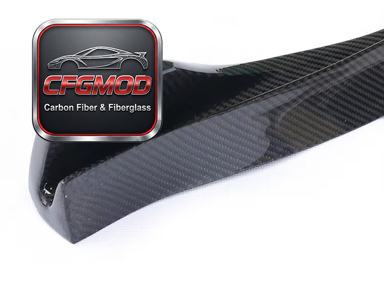 Cross-Border Hot Selling V-Style Real Carbon Fiber Aerodynamic Body Kit for Tesla Model 3 — 8