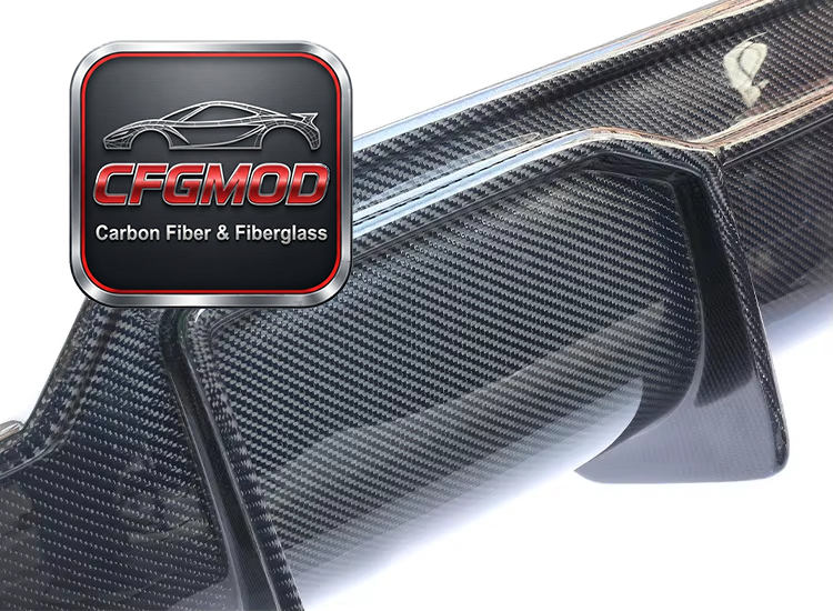 Cross-Border Hot Selling V-Style Real Carbon Fiber Aerodynamic Body Kit for Tesla Model 3 — 9