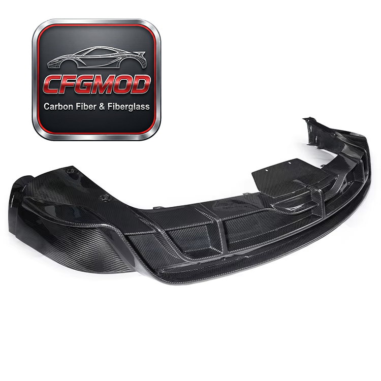 Dry Carbon Fiber Full Body Kit Front Lip Rear Diffuser Side Skirts Spoiler for Tesla Model X — 2