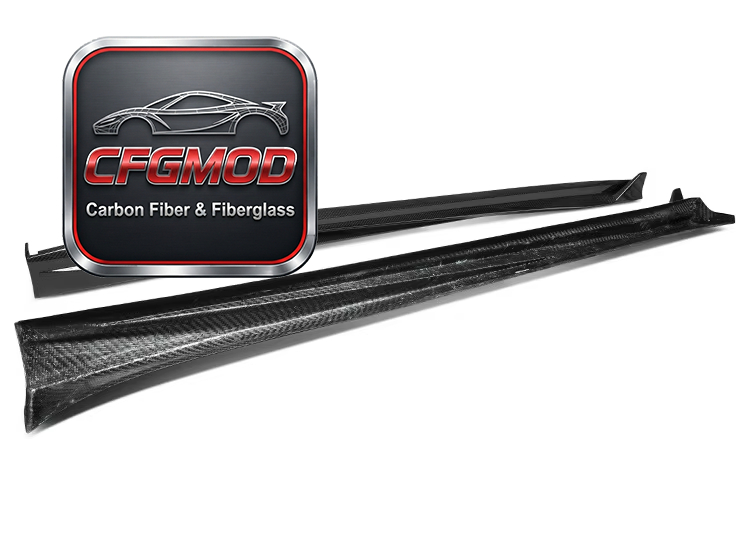 Dry Carbon Fiber Full Body Kit Front Lip Rear Diffuser Side Skirts for 2025+ Tesla Model Y Facelift — 4