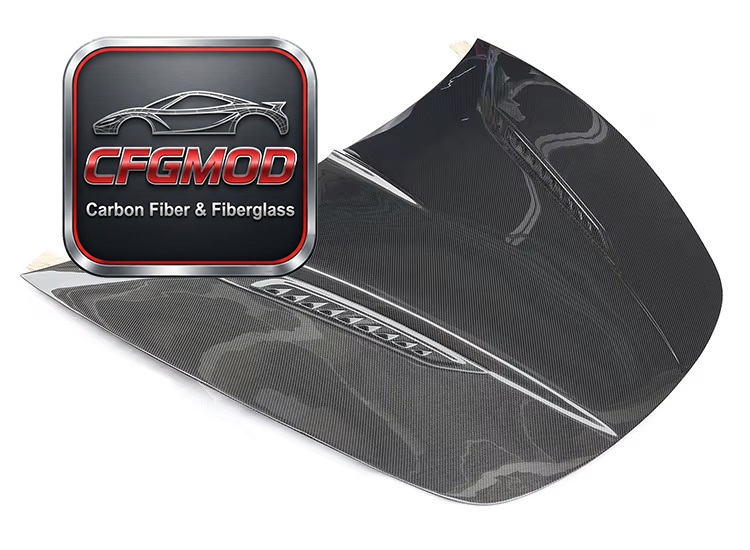 Carbon Fiber Front Trunk Lid Hood Cover for 2019-2022 Tesla Model 3 — 1