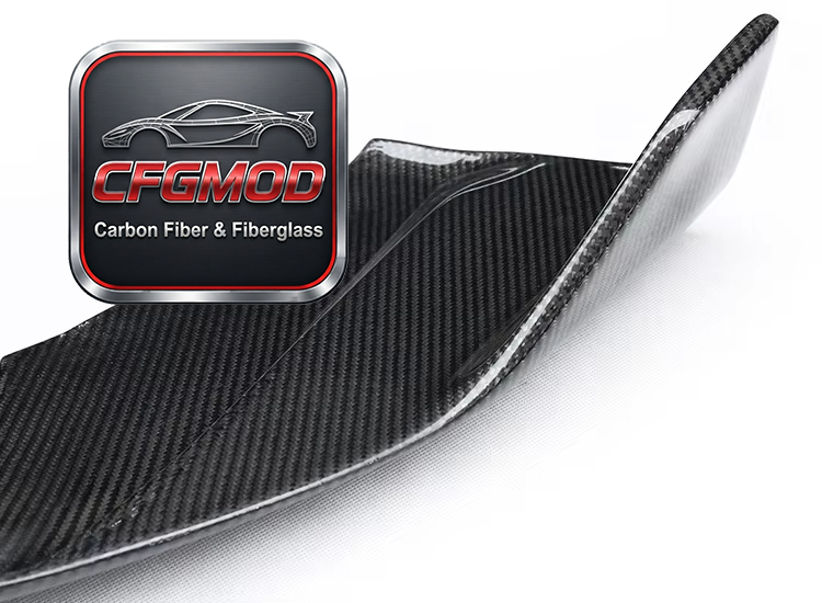 V Style Carbon Fiber Full Body Kit Front Lip Side Skirts Rear Diffuser Spoiler for Tesla Model Y — 7