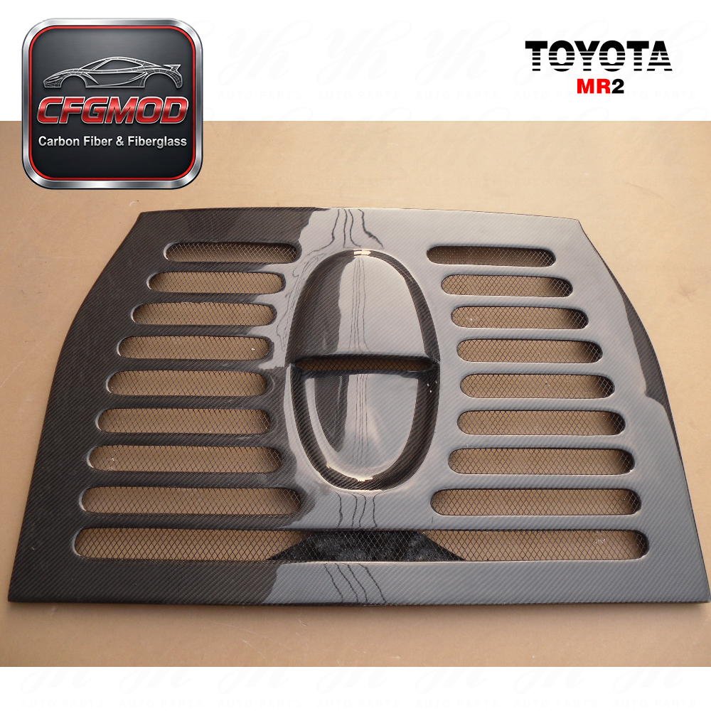 Auto Parts New 1990-1995 MR2 F355 SW20 Rear Engine Cover Carbon Rear Engine Cover Rear Engine Cover Carbon Fiber Black — 4