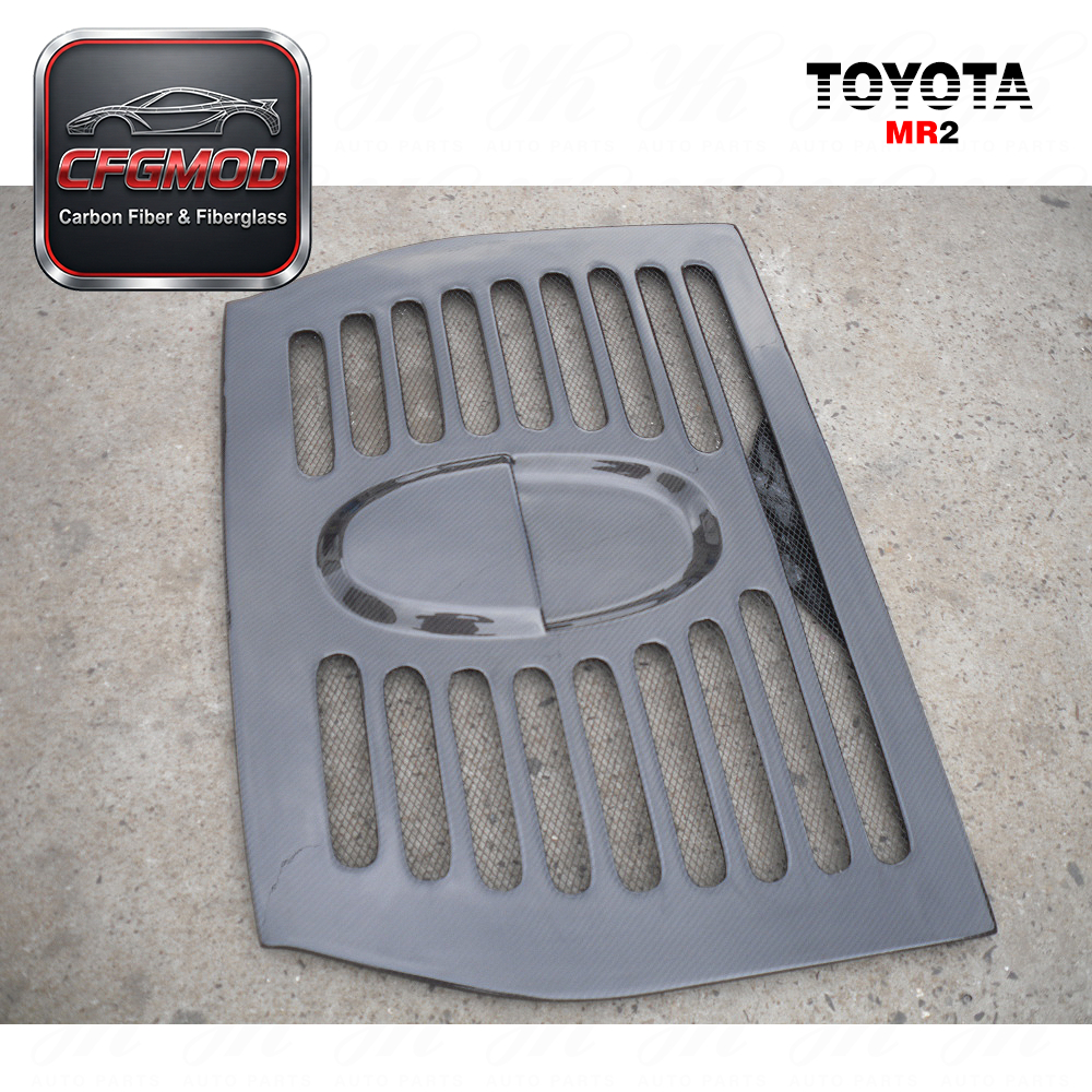 Auto Parts New 1990-1995 MR2 F355 SW20 Rear Engine Cover Carbon Rear Engine Cover Rear Engine Cover Carbon Fiber Black — 5