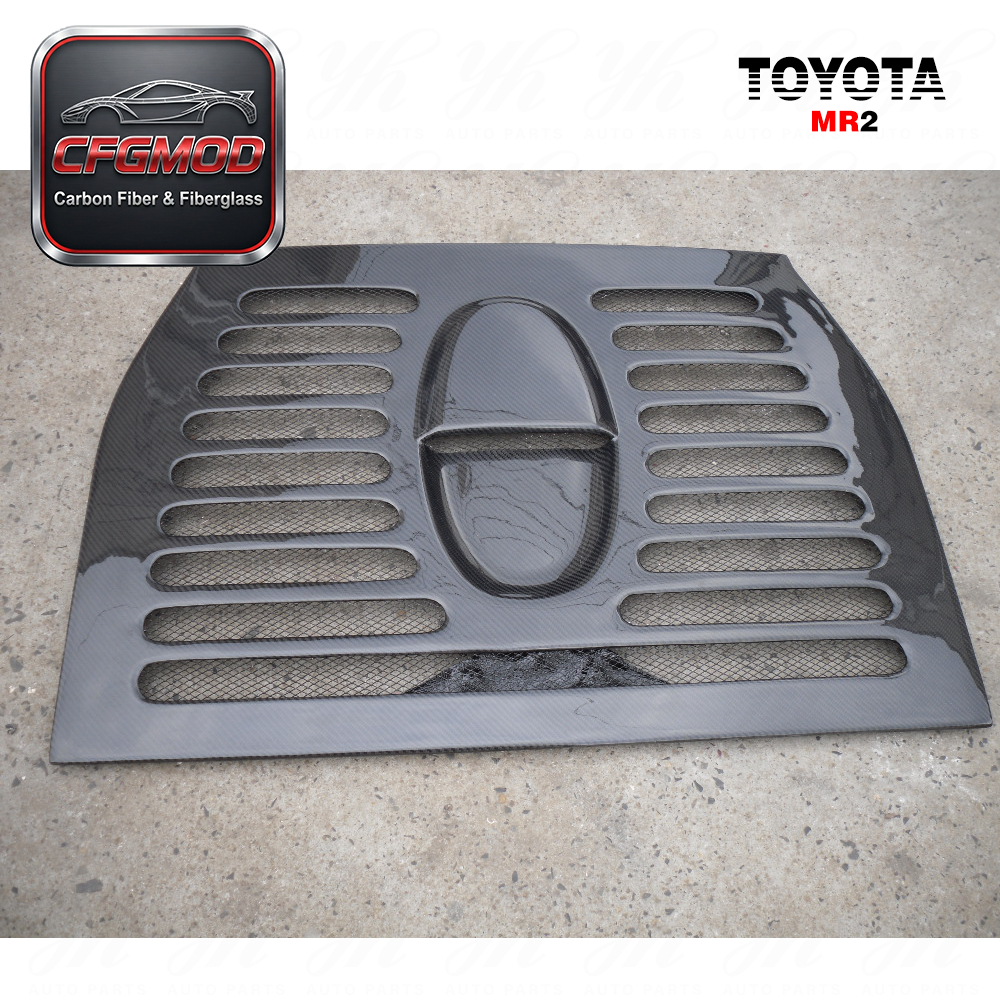 Auto Parts New 1990-1995 MR2 F355 SW20 Rear Engine Cover Carbon Rear Engine Cover Rear Engine Cover Carbon Fiber Black — 6