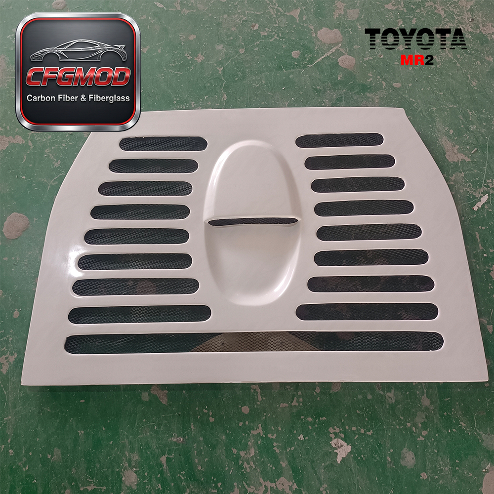 Auto Parts New 1990-1995 MR2 F355 SW20 Rear Engine Cover Carbon Rear Engine Cover Rear Engine Cover Carbon Fiber Black — 9