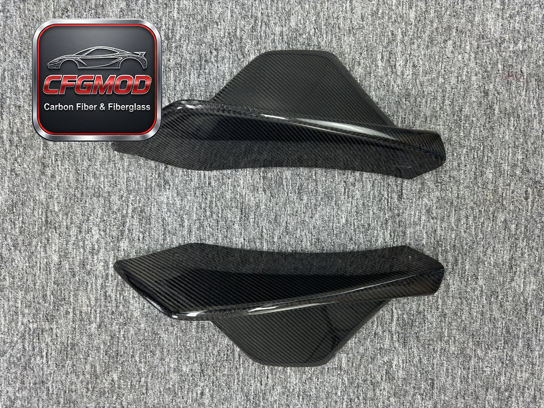 VRS Style Carbon Fiber Rear Bumper Spats for Toyota Supra MK5 A90 A91 GR Supra Rear Aprons Corner Diffuser Tuning Parts — 4