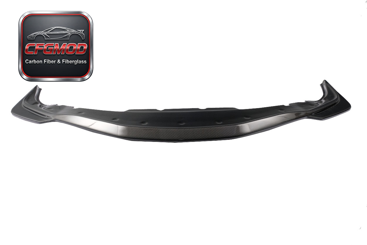 Dry Carbon Fiber Front Lip Spoiler Body Kit for Toyota Supra A90 A91 2019-2023 Front Bumper Splitter Tuning Parts — 2