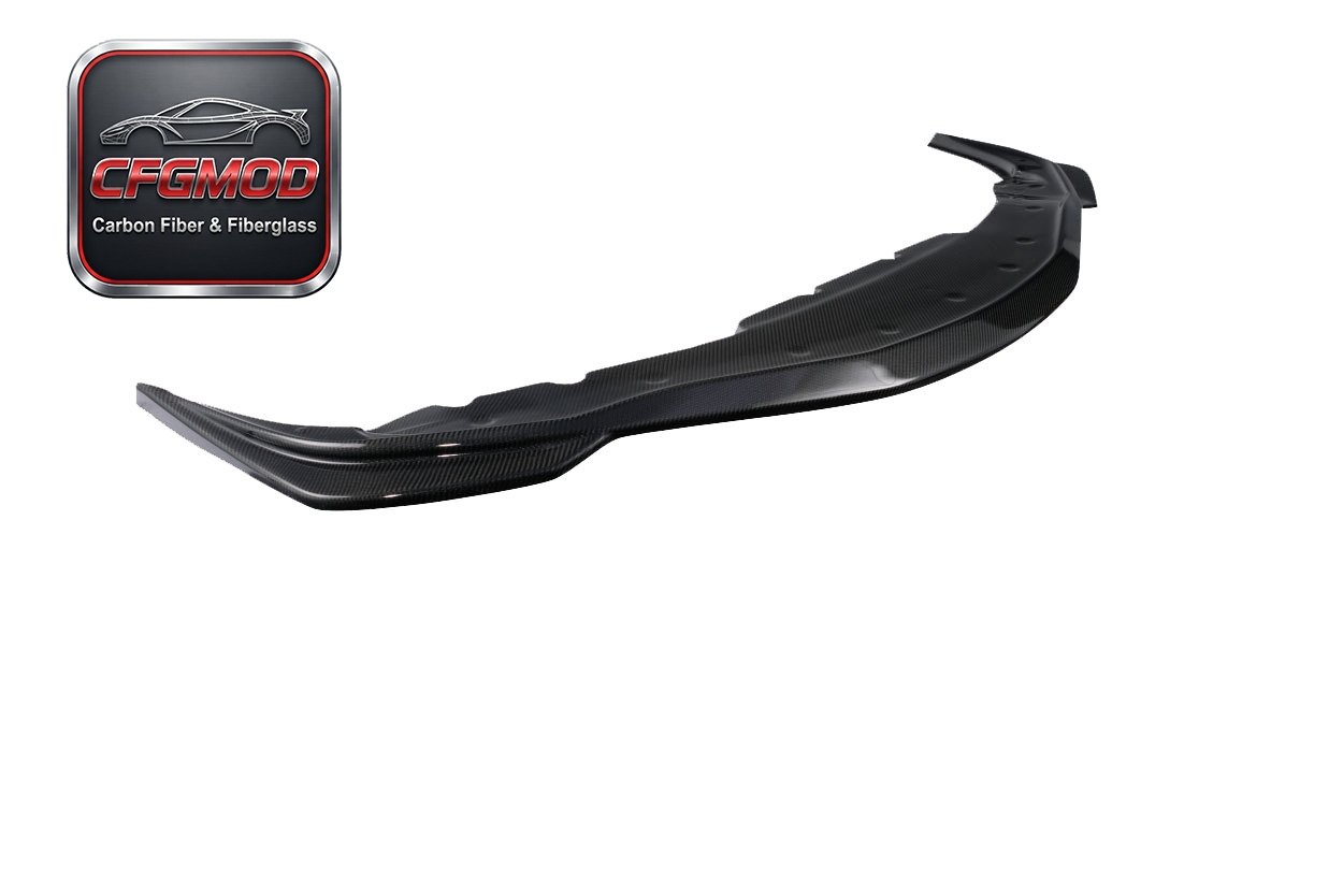 Dry Carbon Fiber Front Lip Spoiler Body Kit for Toyota Supra A90 A91 2019-2023 Front Bumper Splitter Tuning Parts — 4
