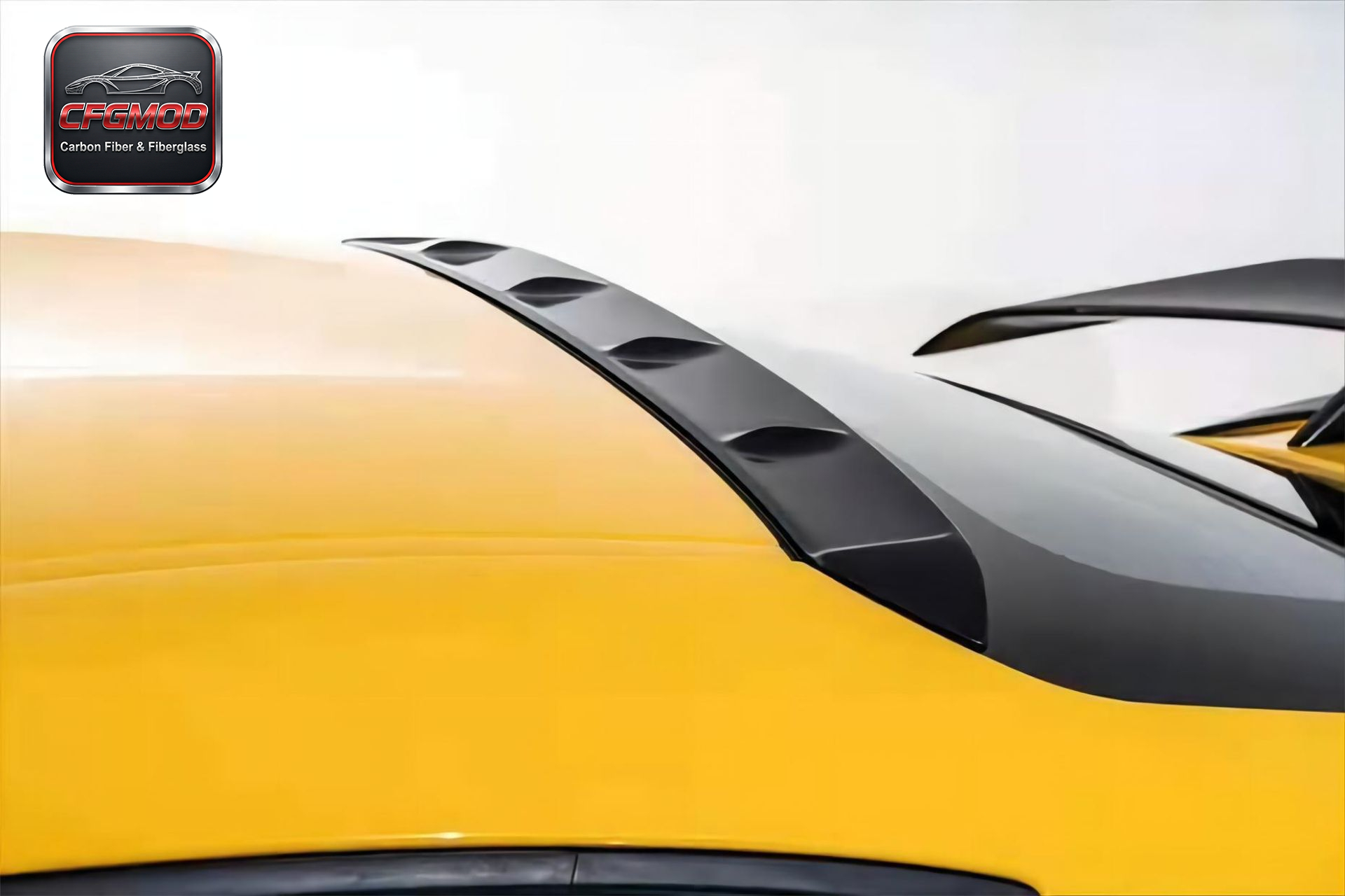 AG Style Carbon Fiber Rear Window Roof Spoiler Wing for Toyota Supra MK5 A90 A91 GR Supra Roof Lip Tuning Parts — 2