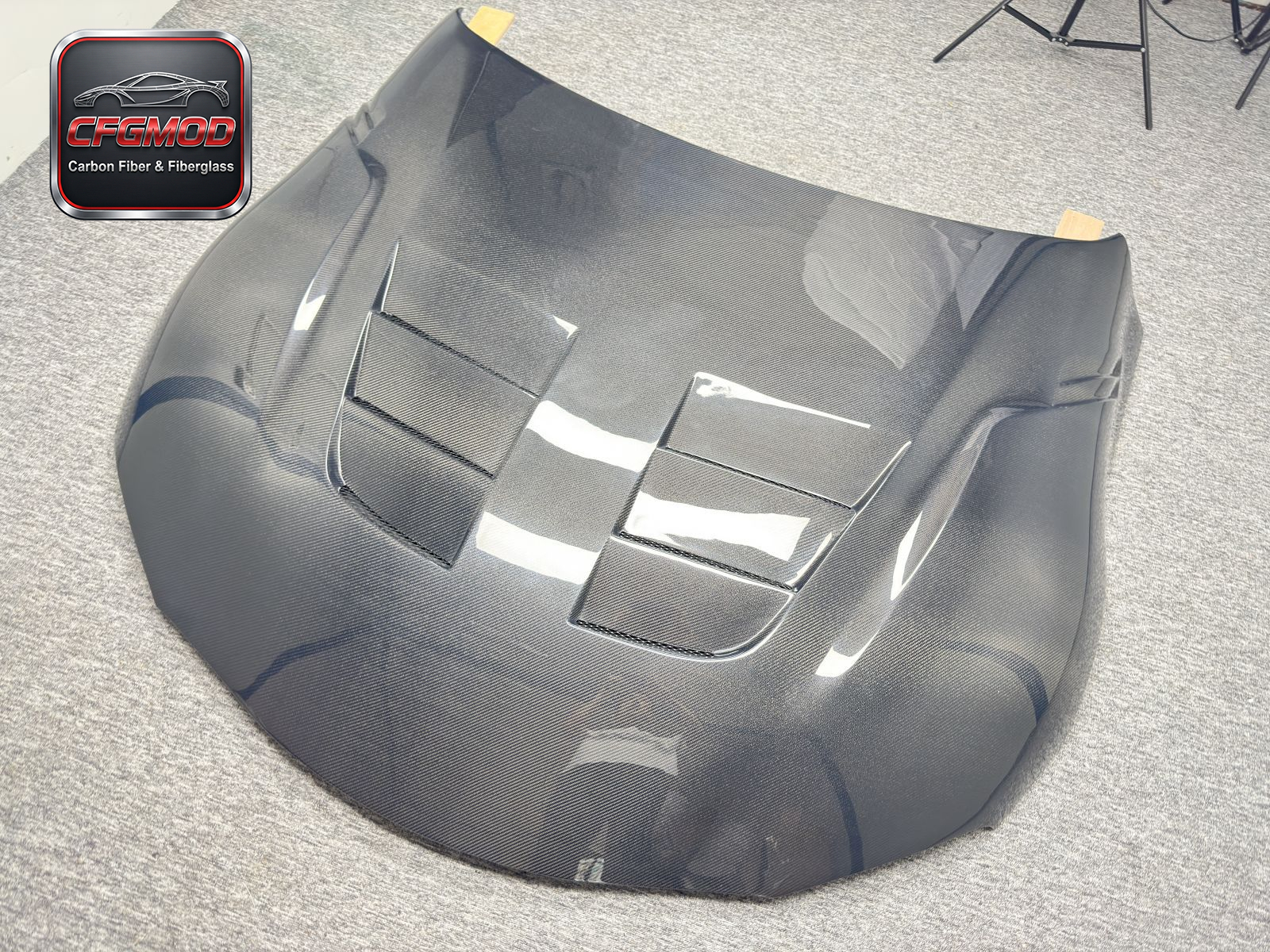 TSLL Style Carbon Fiber Engine Hood Bonnet for Toyota Supra MK5 A90 A91 GR Supra Front Hood Vent Lid Tuning Parts — 7