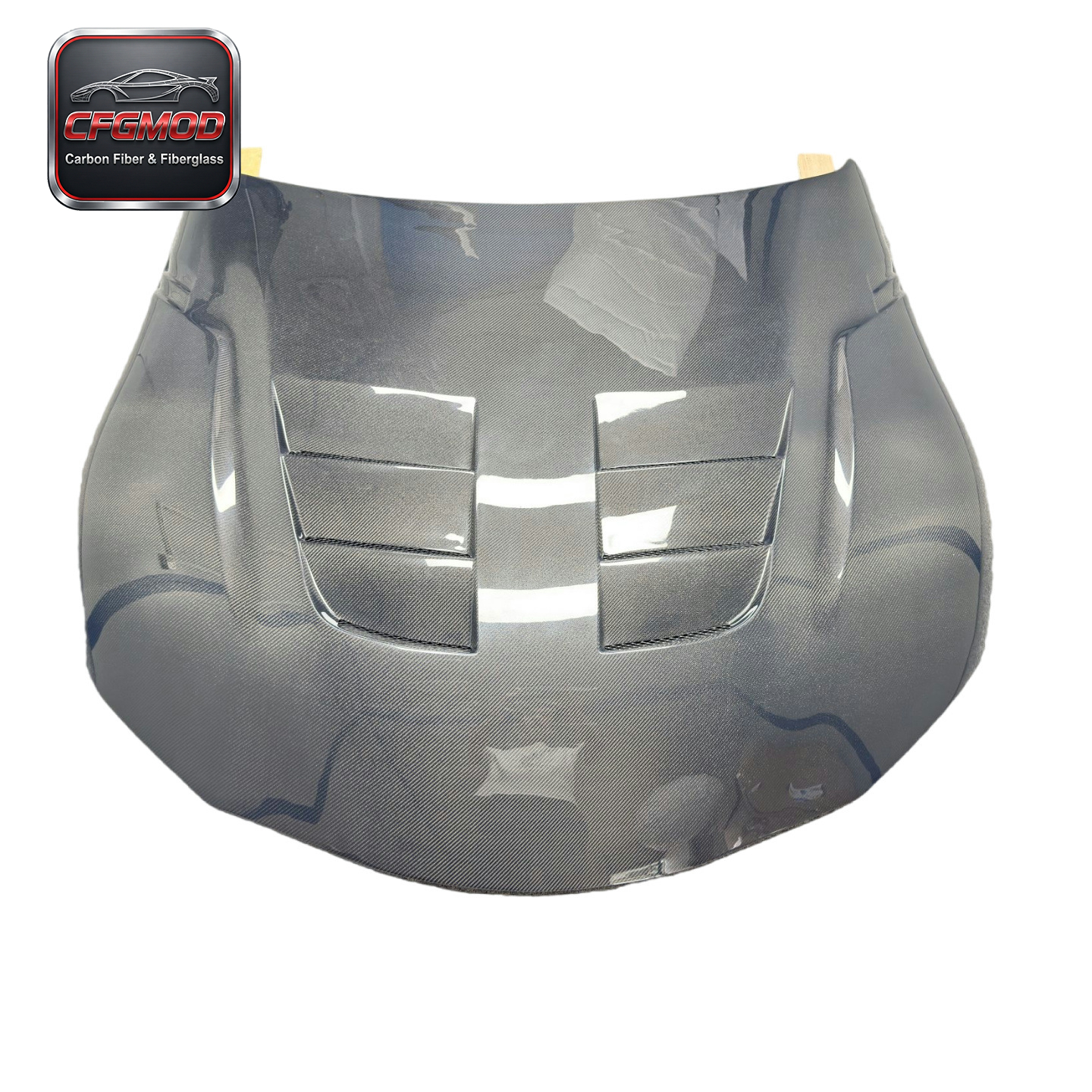 TSLL Style Carbon Fiber Engine Hood Bonnet for Toyota Supra MK5 A90 A91 GR Supra Front Hood Vent Lid Tuning Parts — 8