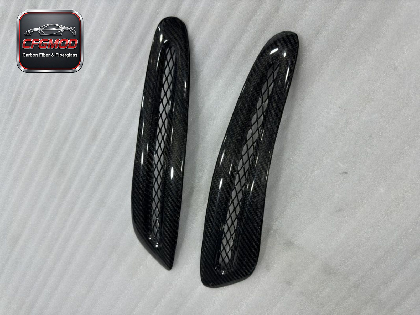 Carbon Fiber Hood Vent with Mesh for Toyota Supra MK5 A90 A91 GR Supra Bonnet Air Intake Scoop Tuning Parts — 5