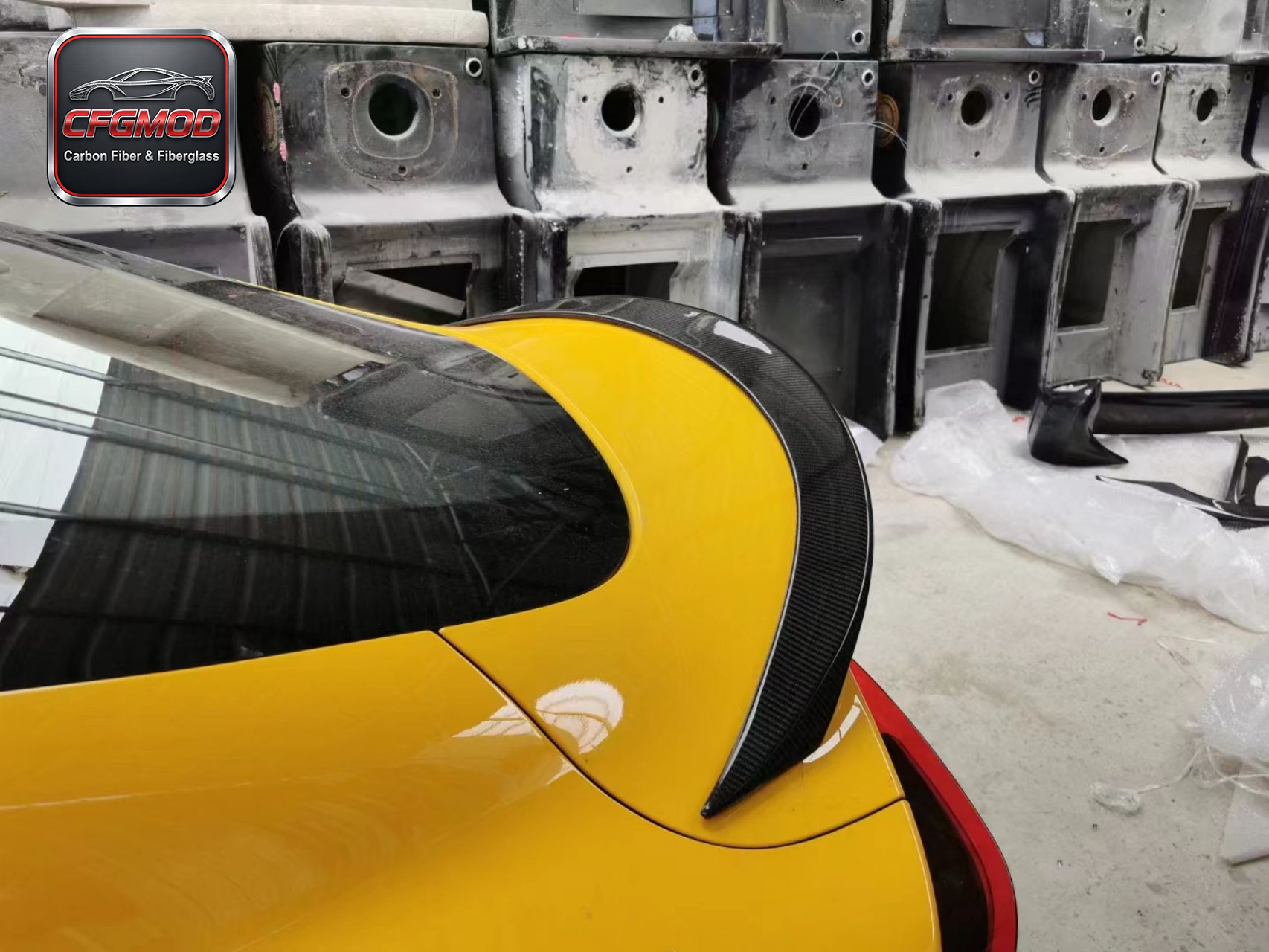AG Style Carbon Fiber Small Rear Spoiler Wing for Toyota Supra MK5 A90 A91 GR Supra Mini Trunk Lip Tuning Parts — 3
