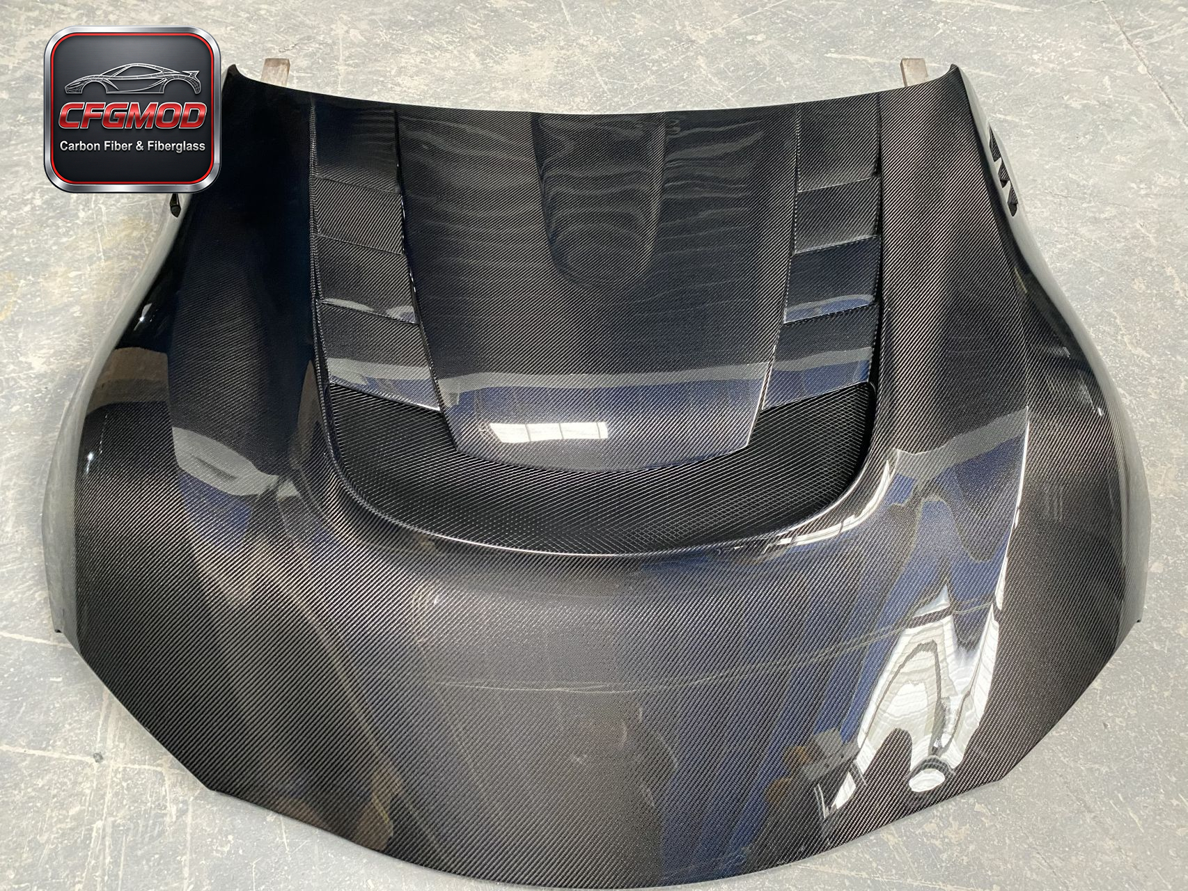 VRS Style Carbon Fiber Engine Hood Bonnet for Toyota Supra MK5 A90 A91 GR Supra Front Hood Vent Lid Tuning Parts — 4