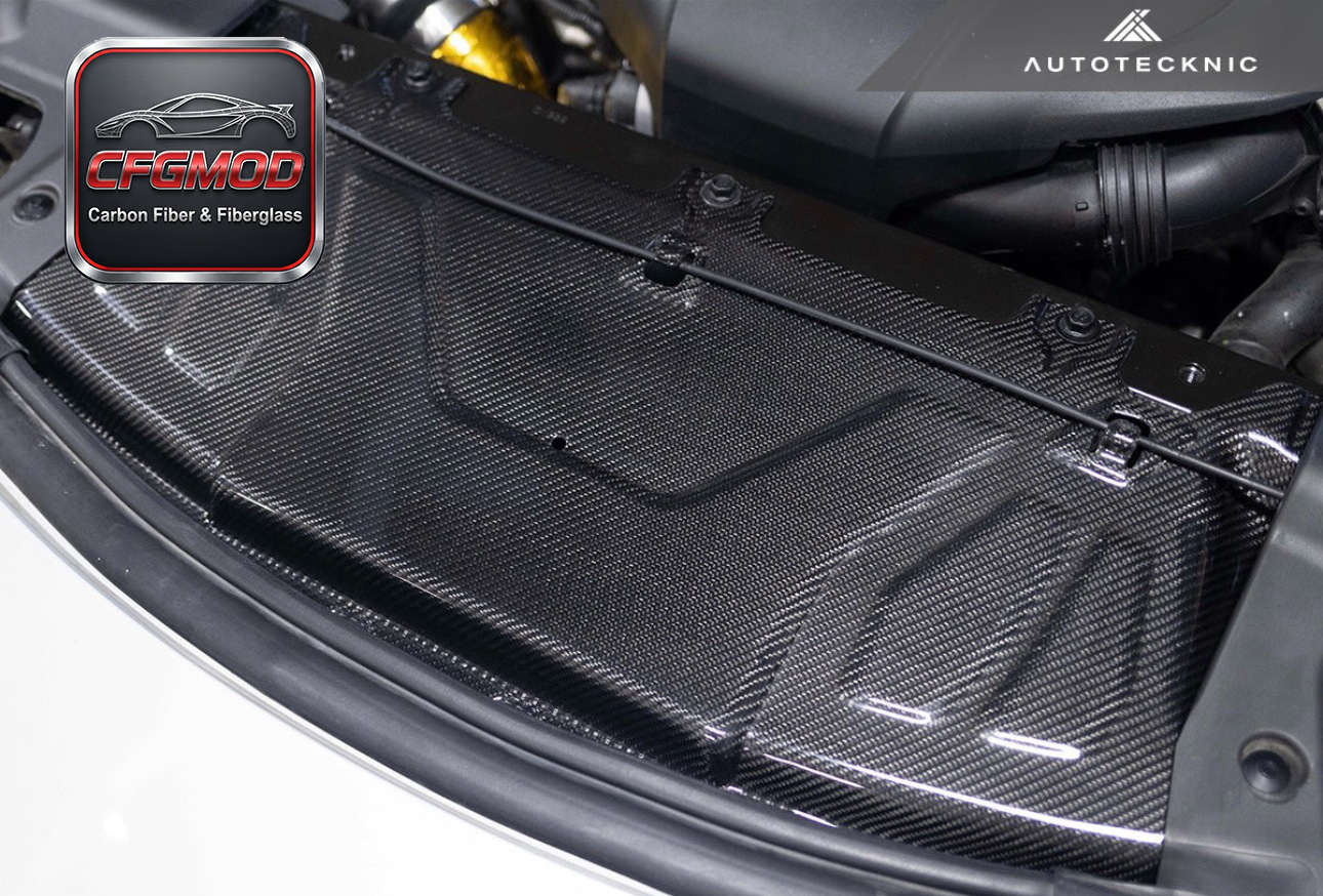 Dry Carbon Fiber Engine Bay Cover Panel for Toyota Supra MK5 A90 A91 GR Supra Engine Compartment Trim Tuning Parts — 2
