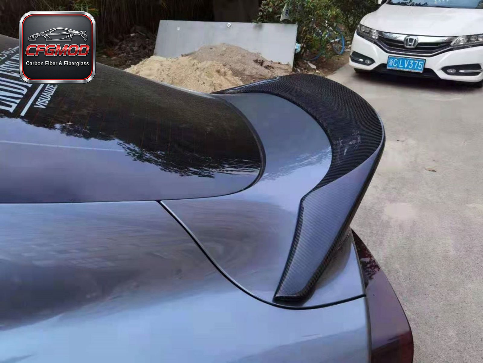 Style Carbon Fiber Rear Trunk Spoiler Lip for Toyota Supra MK5 A90 A91 GR Supra Ducktail Wing Tuning Parts — 4