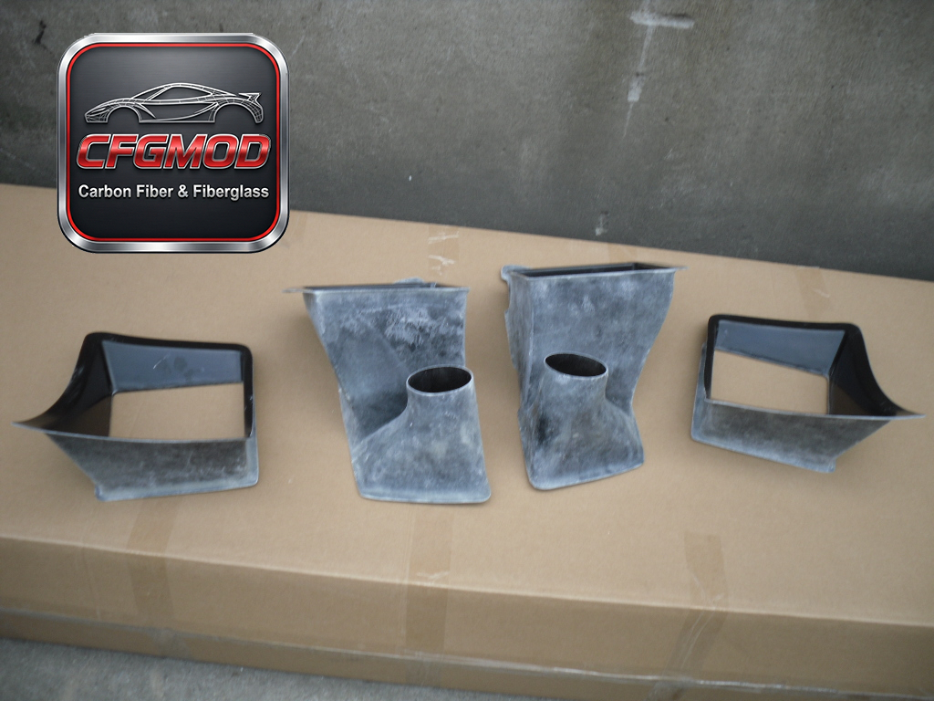 For Scirocco Carbon Fiber Air Intake Duct — 5