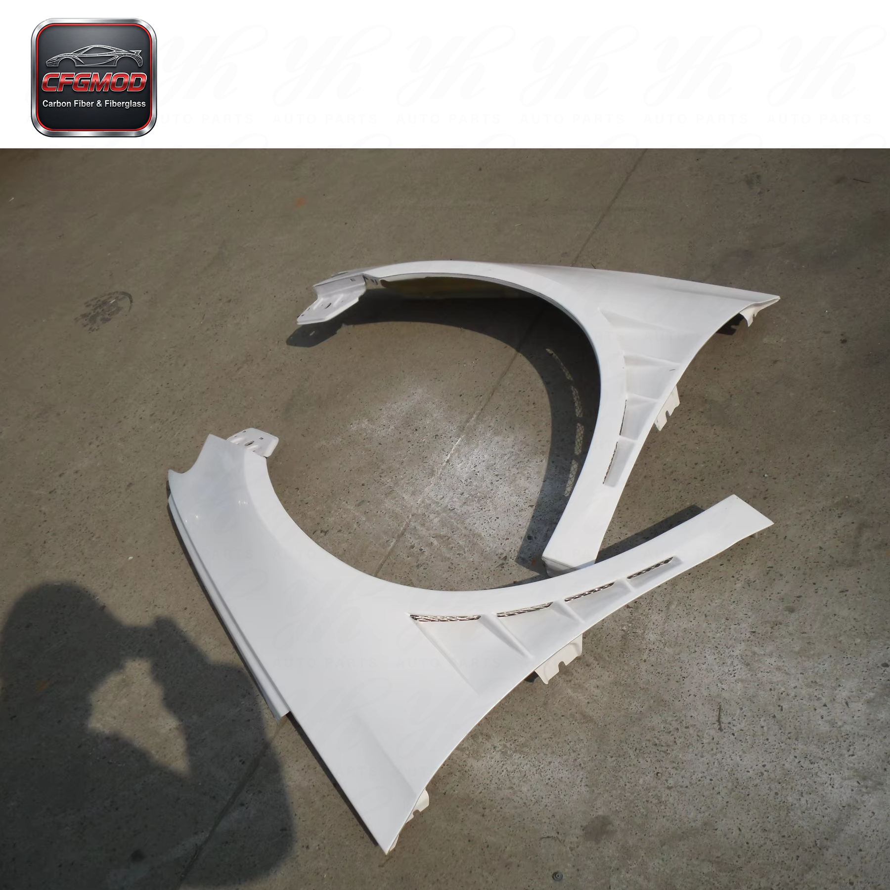 Glass Fiber SCIROCCO Front Fender (pair) FRP — 4