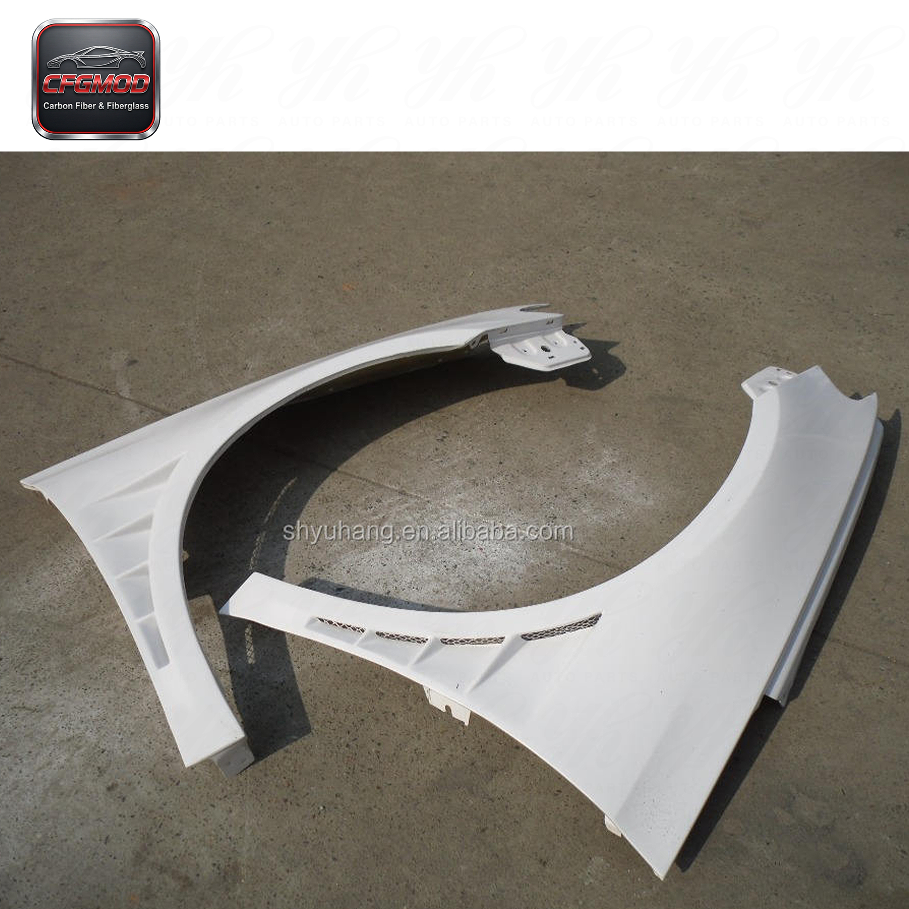 Glass Fiber SCIROCCO Front Fender (pair) FRP — 5