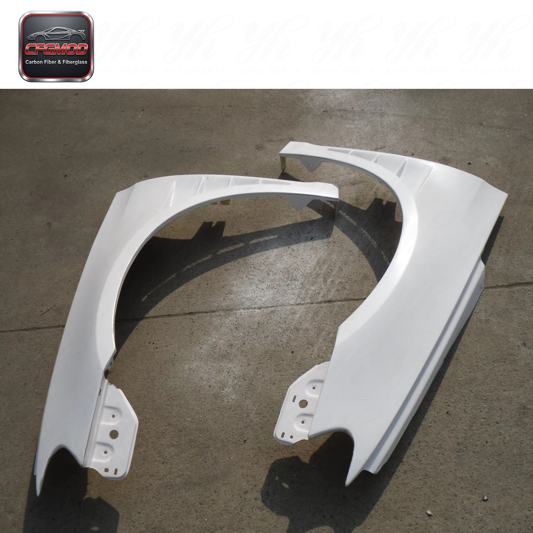 For FRP SCIROCCO R Front Fender Wing Glass Fiber — 5