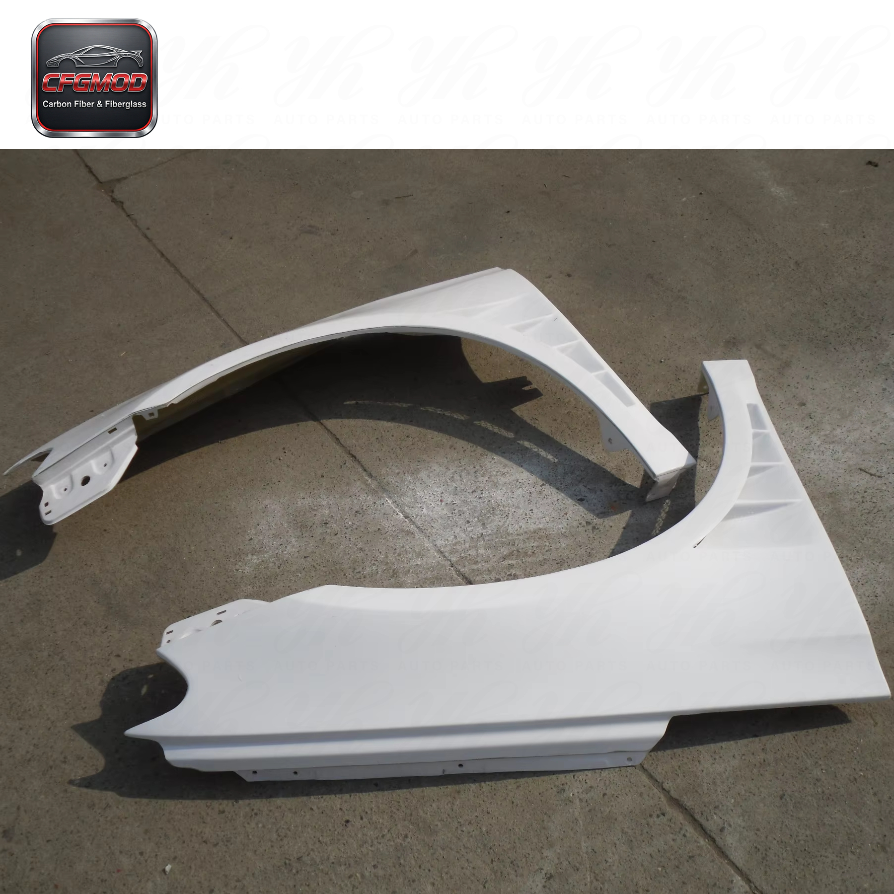 For FRP SCIROCCO R Front Fender Wing Glass Fiber — 6
